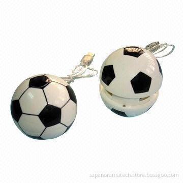 USB 2.0 4-port Hubs/Football Hubs, Football Design, Various Colors are Available, Full-speed